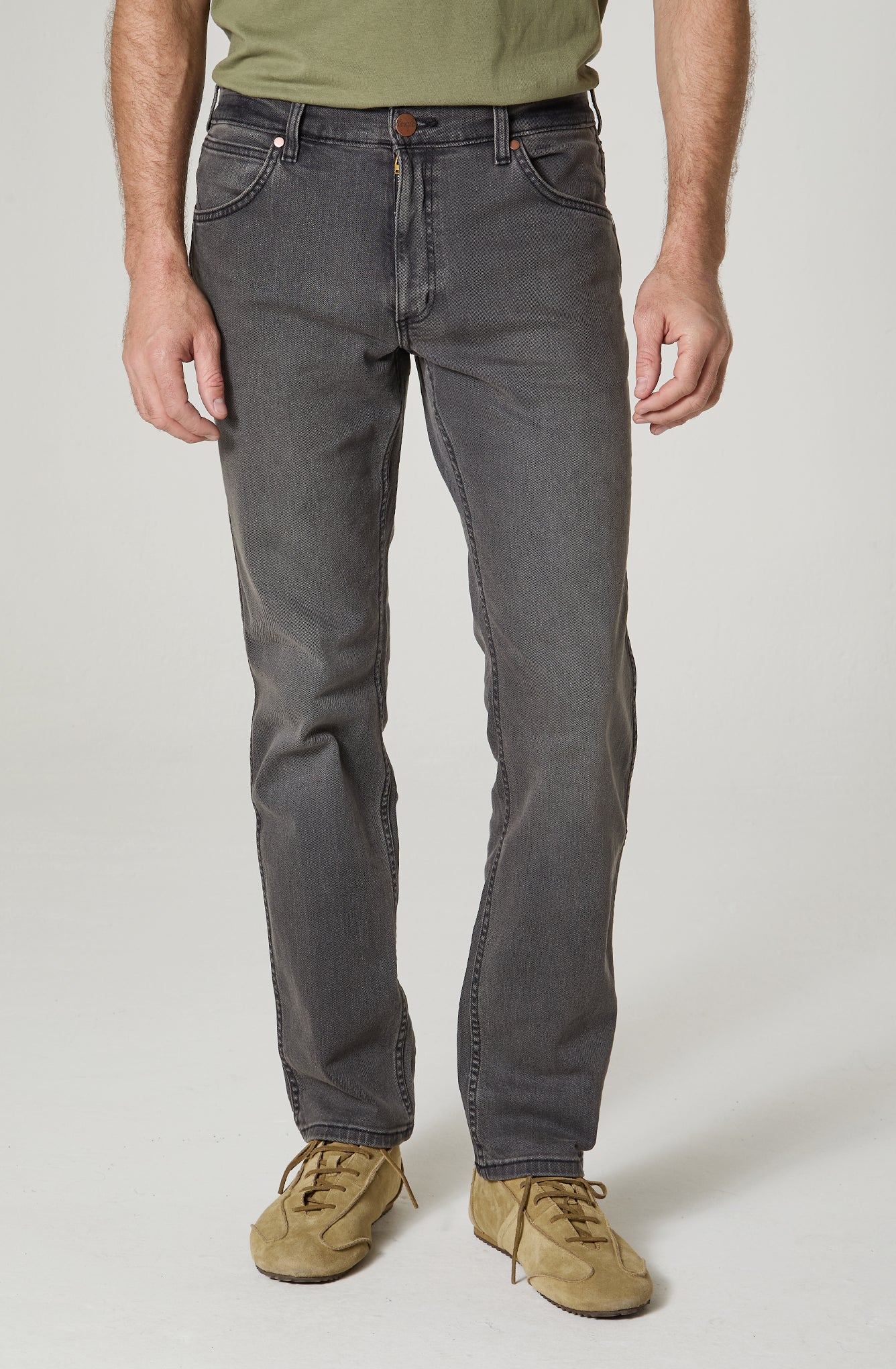 Jeans Greensboro Regular Straight Fit Black Gold