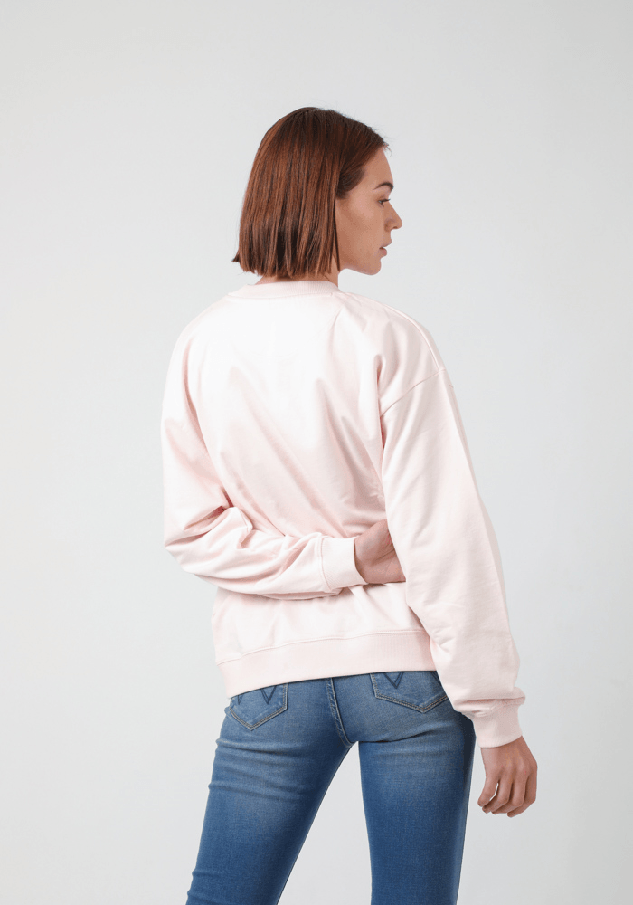 Polerón Retro Sweat Pink Soft