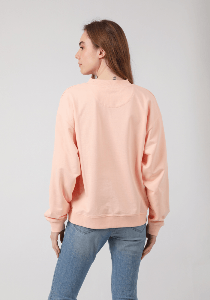 Polerón Retro Sweat Peace Worn Flame
