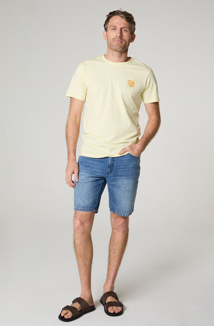 Short Hombre Texas Regular Fit Azul Medio