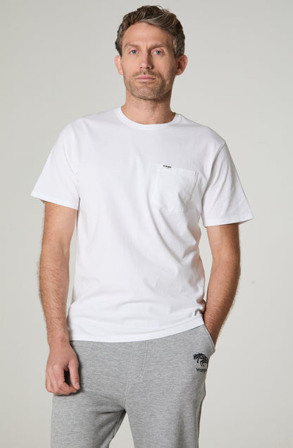Polera Hombre 1 Pocket Regular Fit Blanco