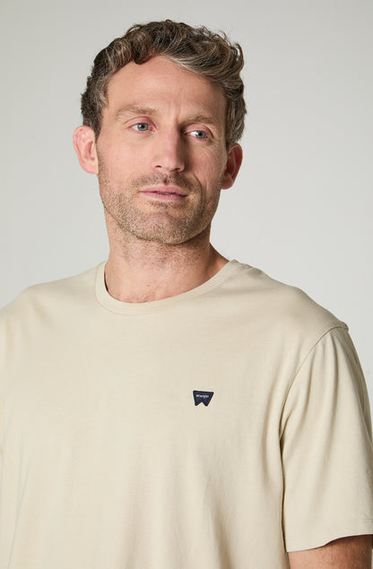 Polera Hombre Patch Regular Fit Beige