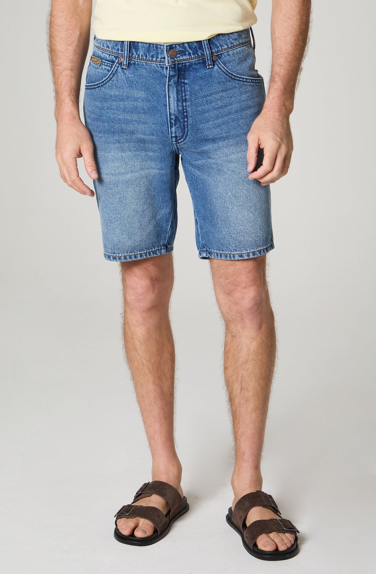 Short Hombre Texas Regular Fit Azul Medio