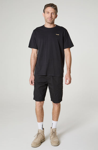 Short Hombre Cargo Regular Straight Negro