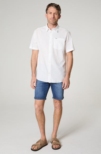 Short Hombre Texas Regular Fit Azul Oscuro