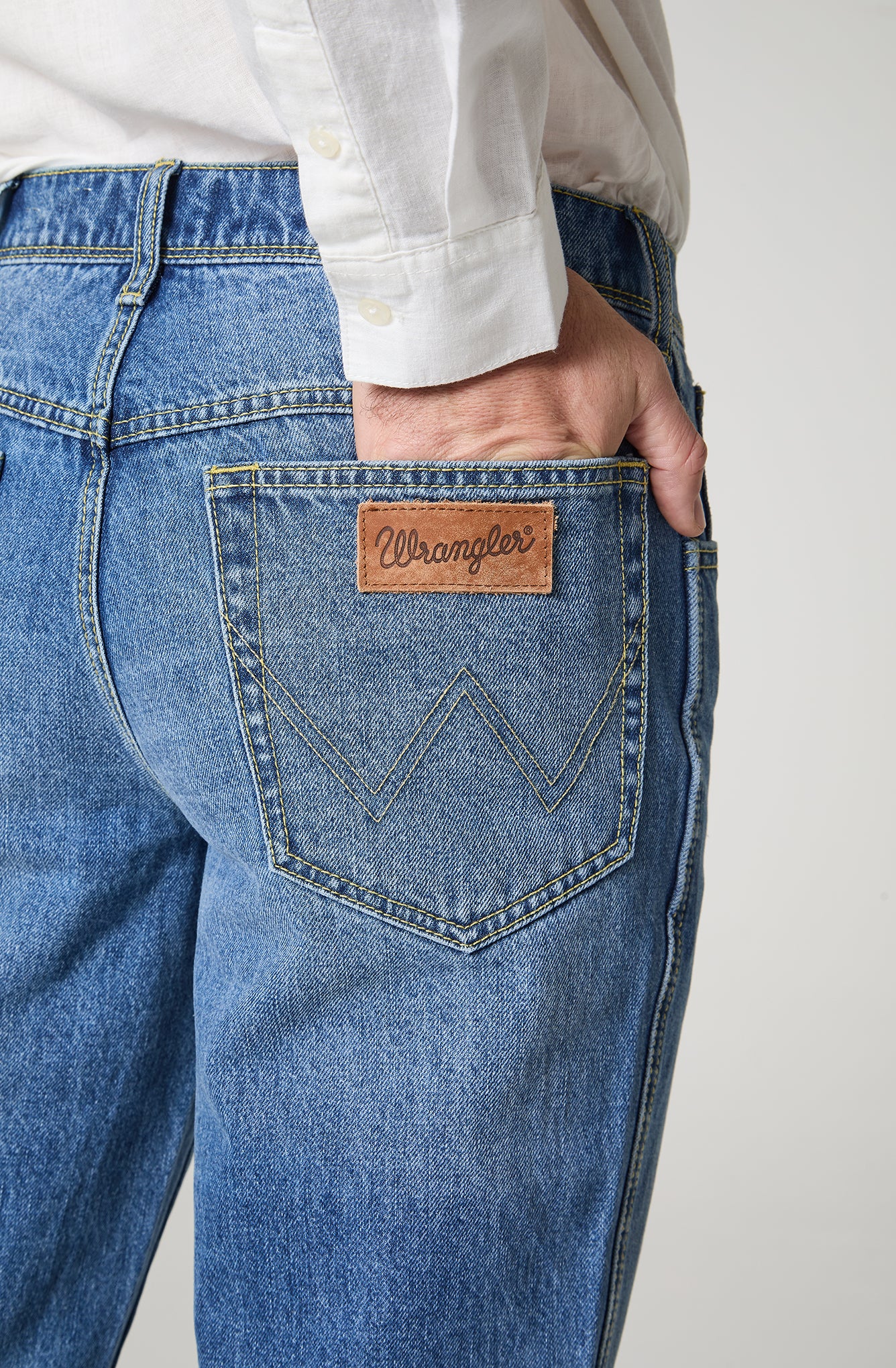 Jeans Hombre Texas Authentic Straight Azul Medio