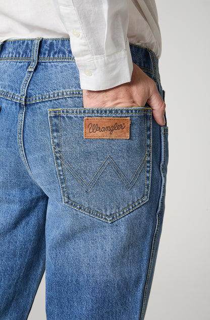 Jeans Hombre Texas Authentic Straight Azul Medio