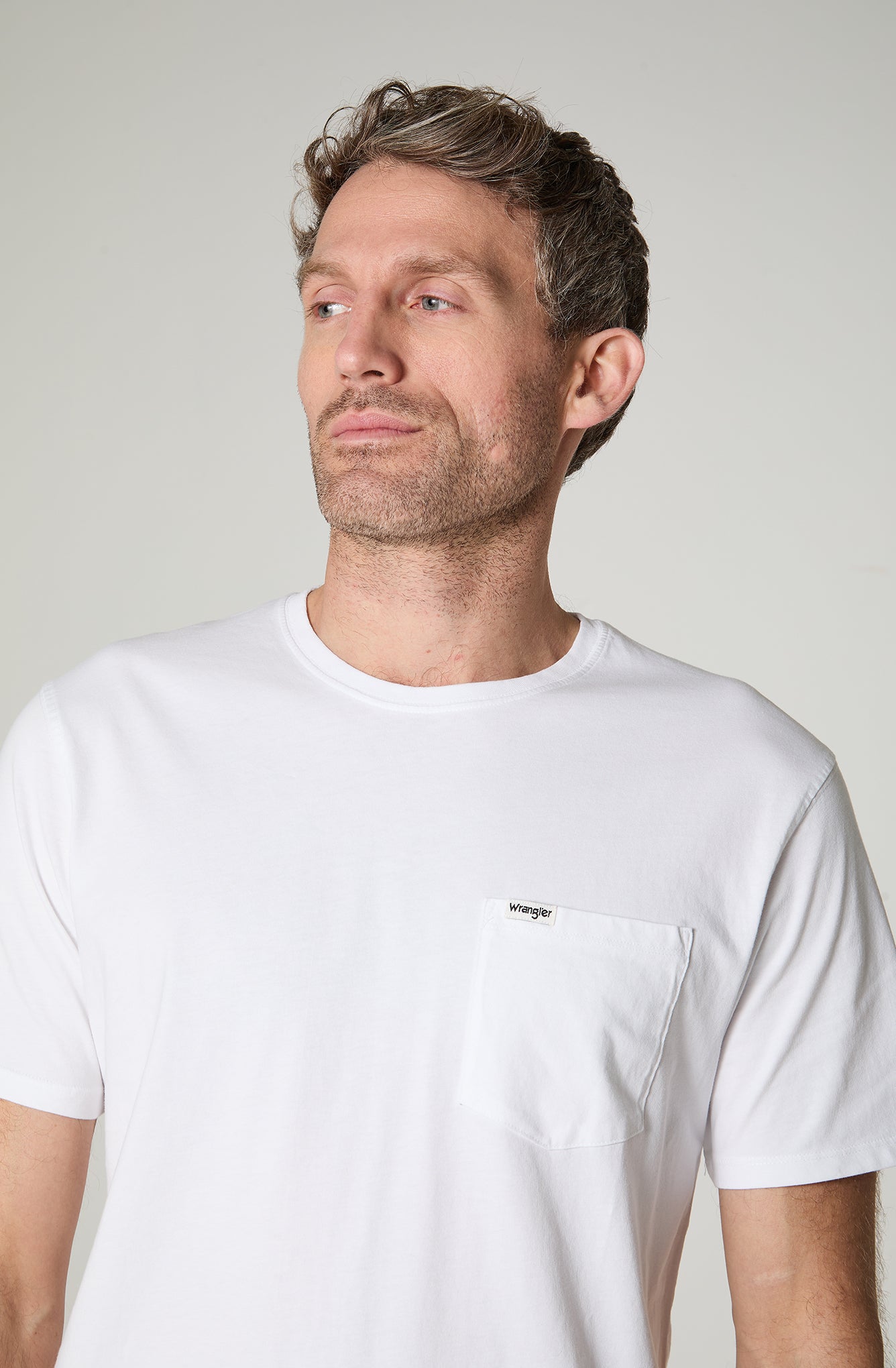 Polera Hombre 1 Pocket Regular Fit Blanco