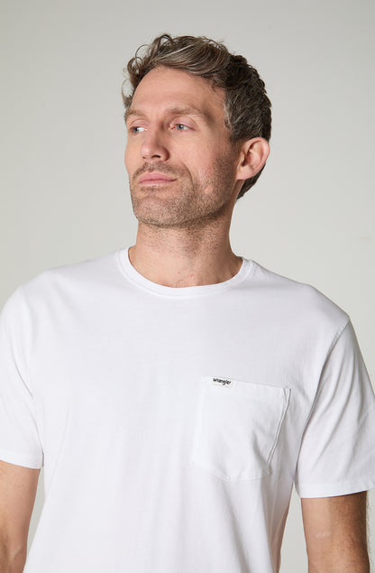Polera Hombre 1 Pocket Regular Fit Blanco