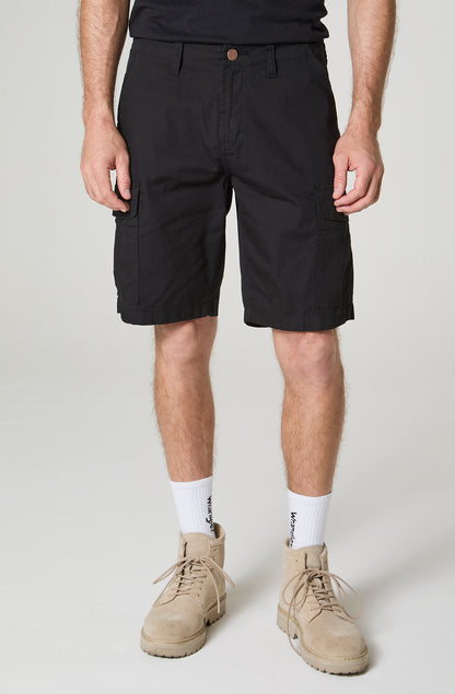 Short Hombre Cargo Regular Straight Negro