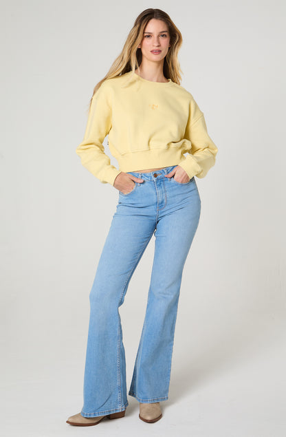Camisa Mujer Manga Corta Cuadros 1 Bolsillo Flare Light