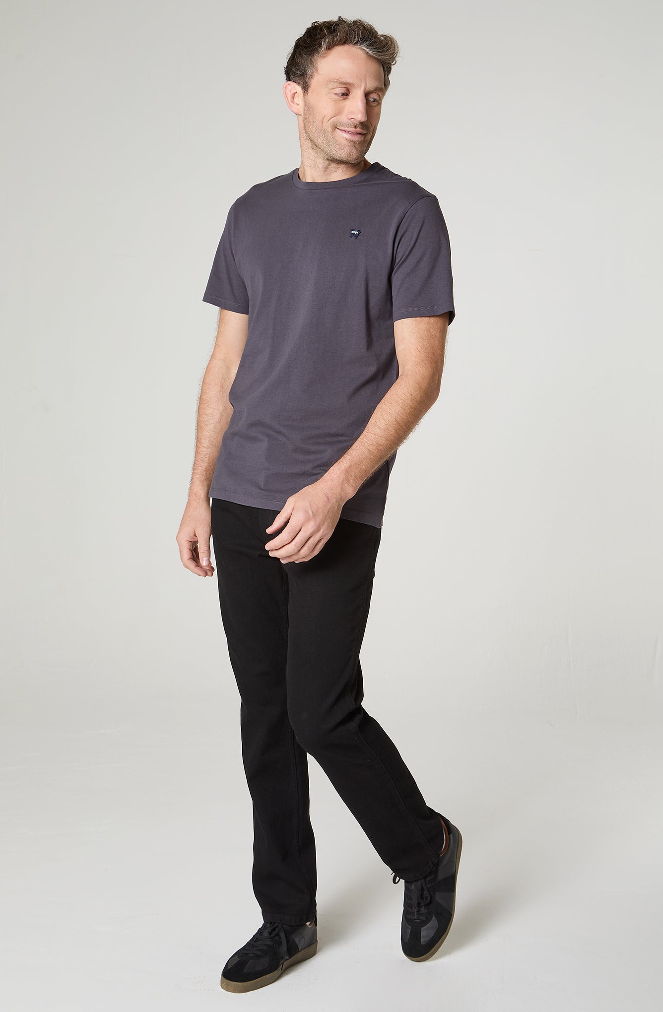 Jeans Hombre Greensboro Regular Straight Negro