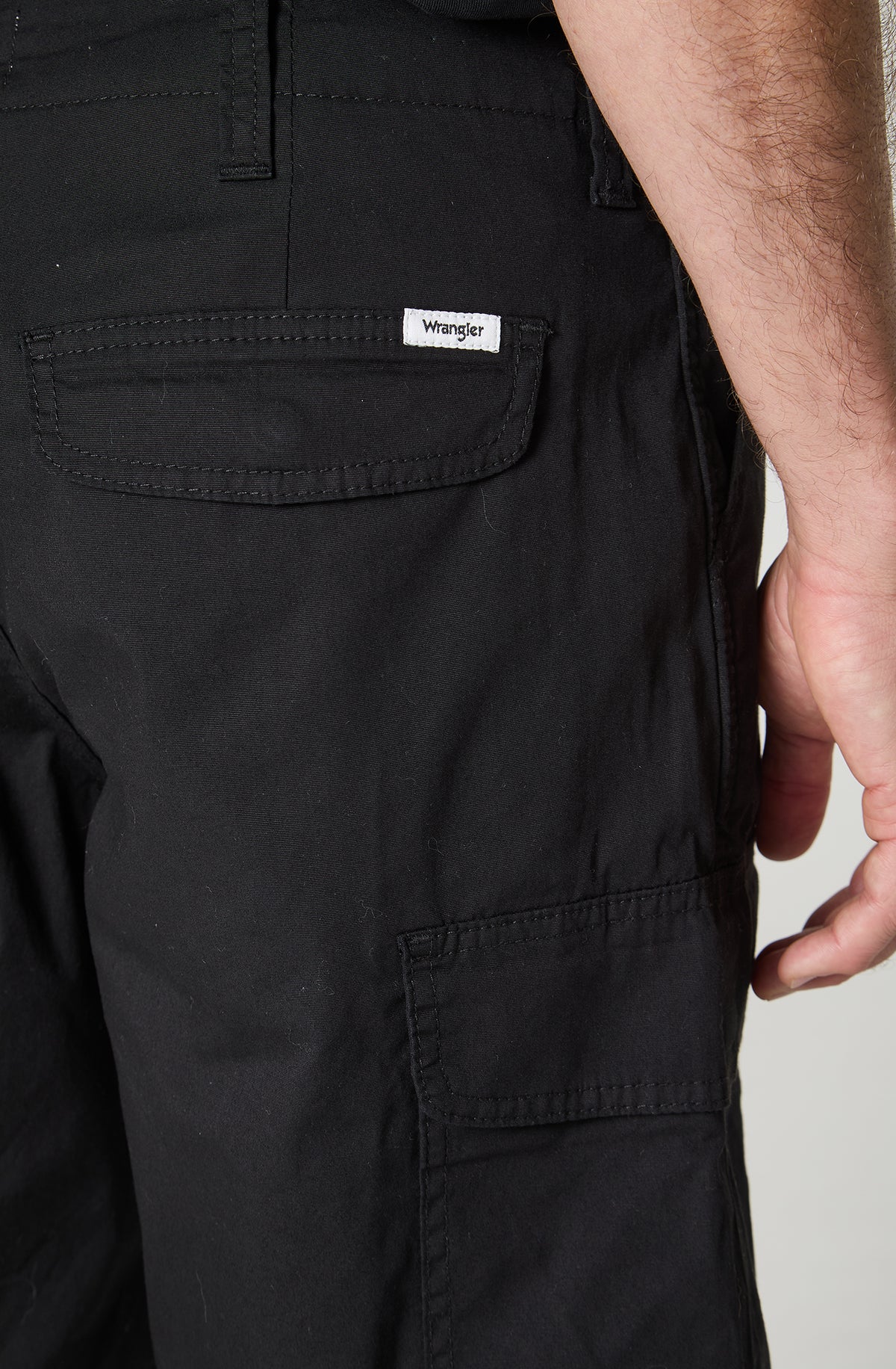 Short Hombre Cargo Regular Straight Negro