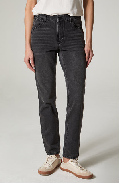 Jeans Mujer Piper Slim Negro