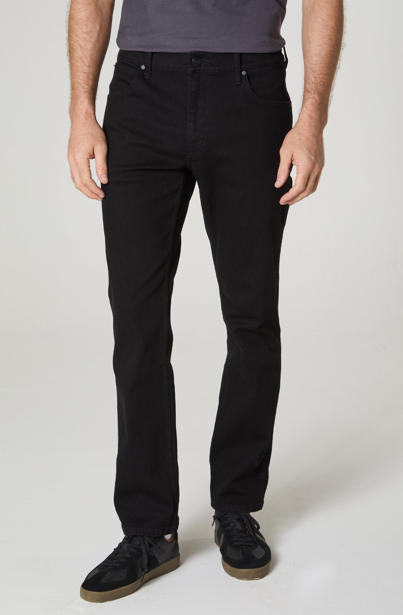 Jeans Hombre Greensboro Regular Straight Negro
