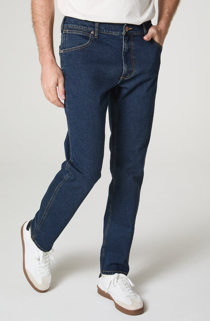 Jeans Hombre Regular Straight Azul Oscuro