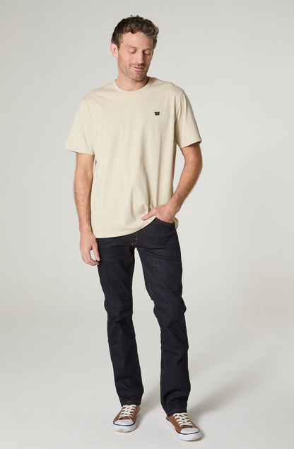 Polera Hombre Patch Regular Fit Beige