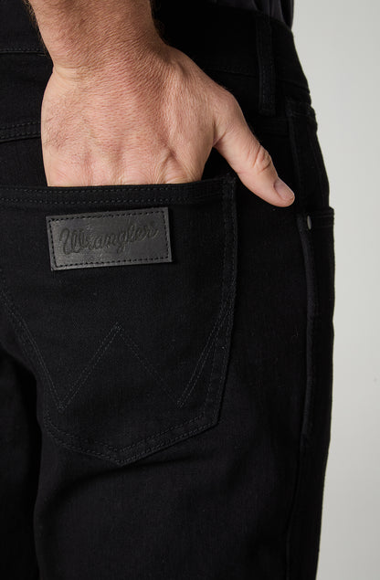 Jeans Hombre Greensboro Regular Straight Negro