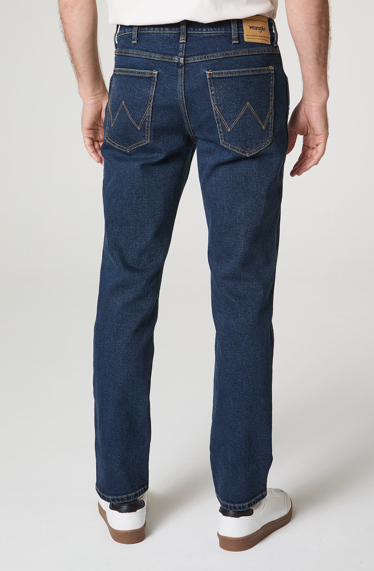 Jeans Hombre Regular Straight Azul Oscuro