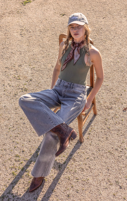 Jeans Mujer World Wide Grey