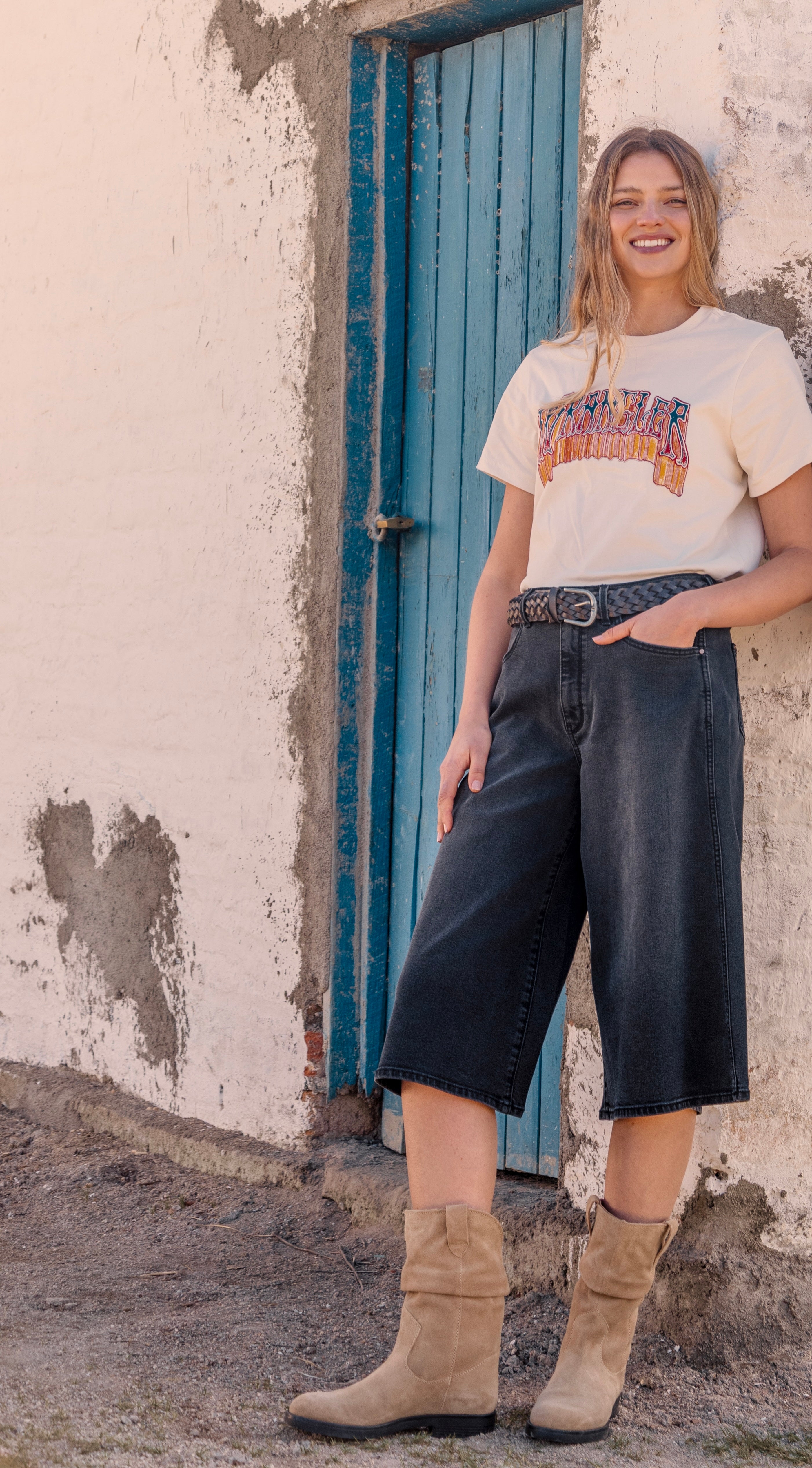 Shorts Mujer Wrancher Long Black