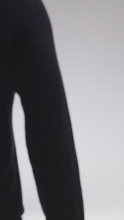 Sweater Hombre Knit Sweater Regular Negro