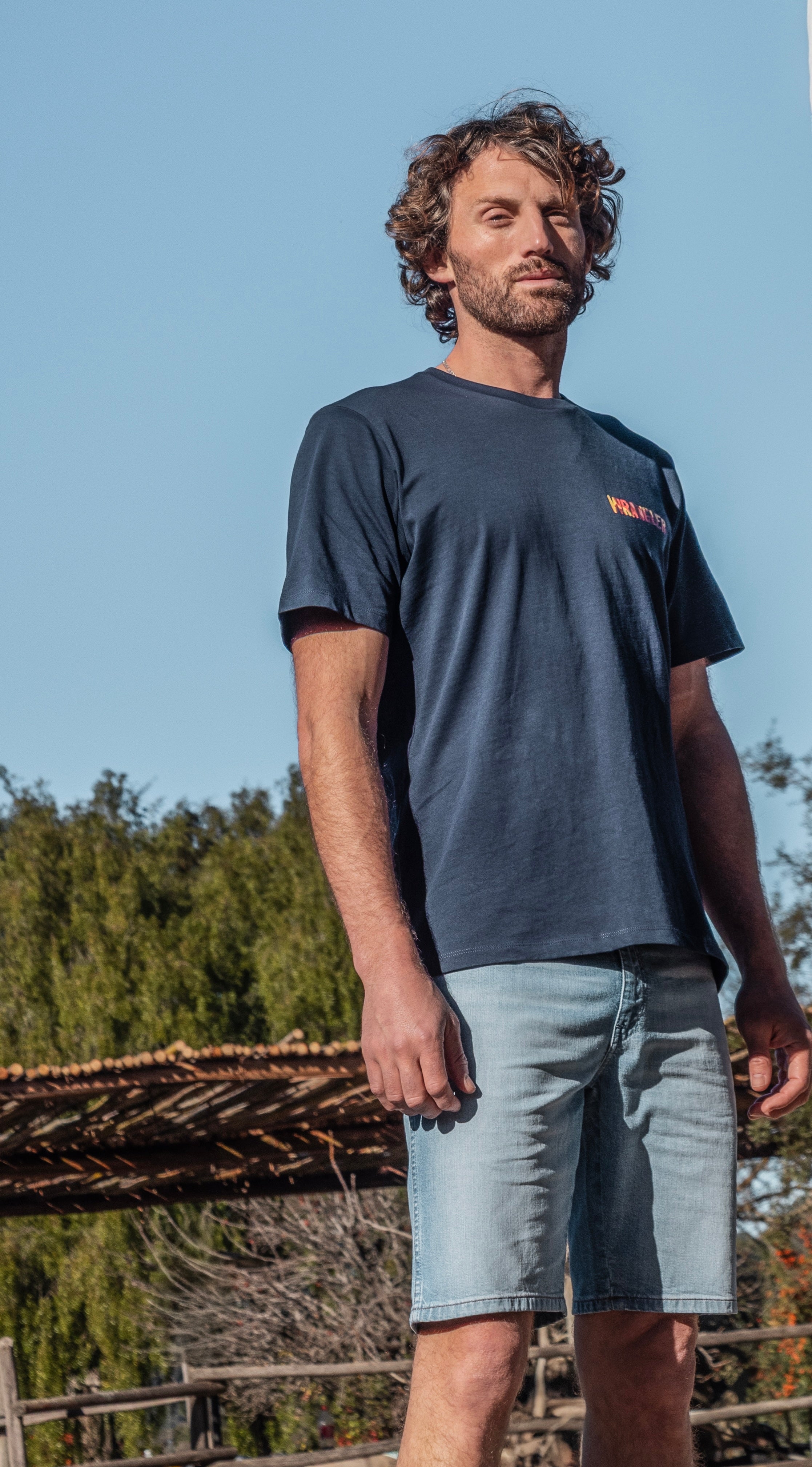 Polera Hombre Wrangler Jeans Navy